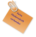 Keine Niederschrift vorhanden